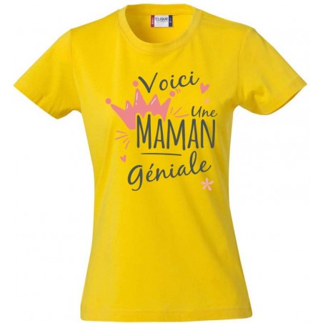 Tee-Shirt Maman Géniale