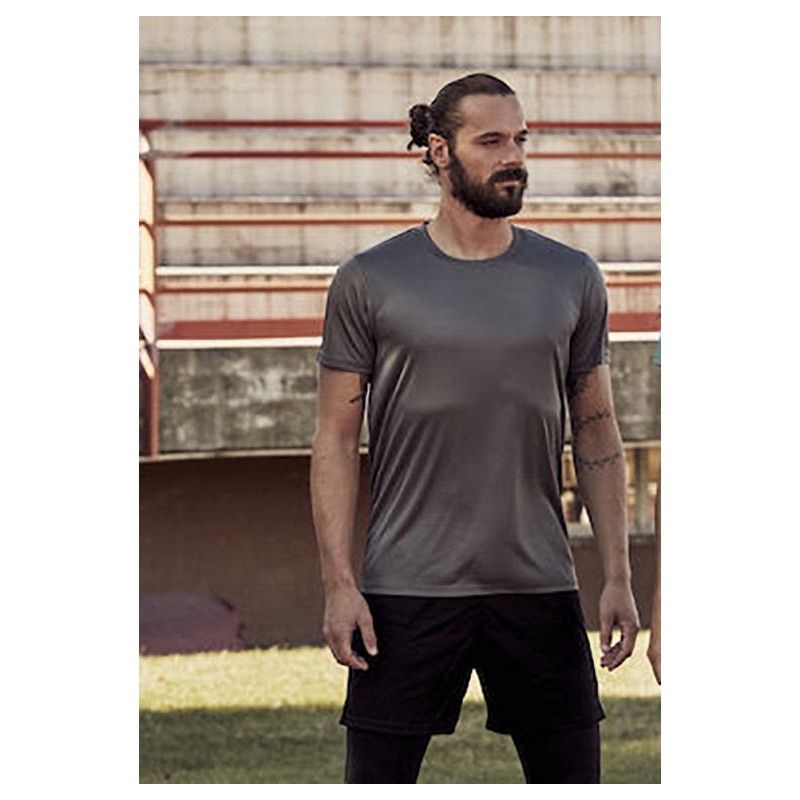 Tee-shirt Sport Homme à personnaliser Taille S Couleur Gris foncé
