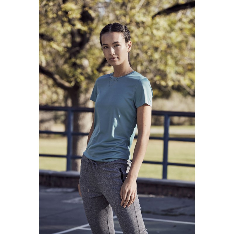 Tee-shirt Sport Femme à personnaliser Taille S Couleur Turquoise
