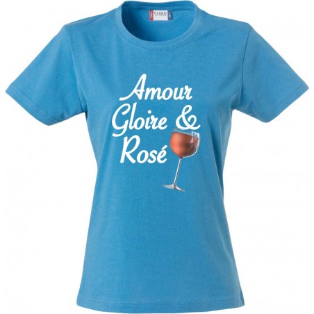 Tee-Shirt Amour Gloire et Rosé