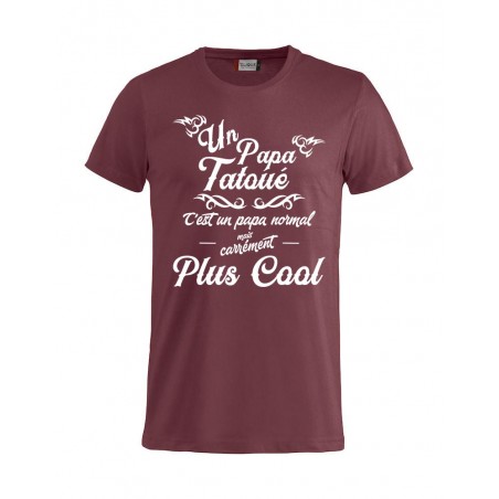 Tee-Shirt Homme Papa Tatoué