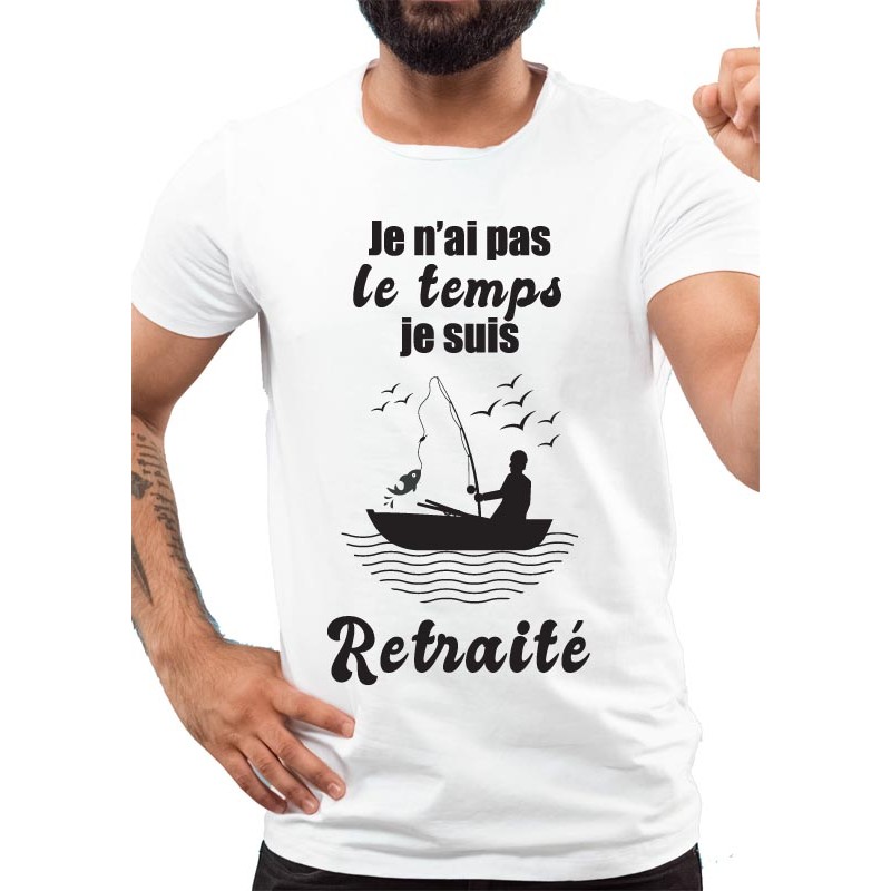 Tablier humoristique pour pêcheur - le tee-shirt du pêcheur
