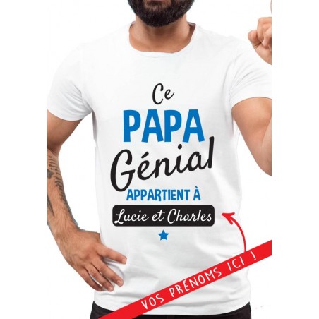 Tee-Shirt Homme Ce Papa Appartient