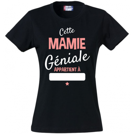 Tee-Shirt Femme Cette Mamie Appartient
