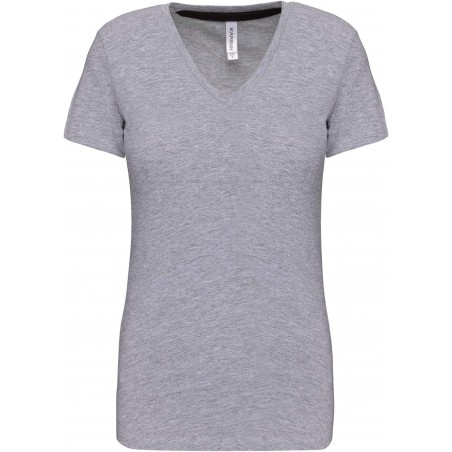 Tee-Shirt Col V Femme à personnaliser