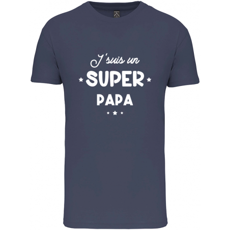 Tee-Shirt BIO J'suis un Super Papa