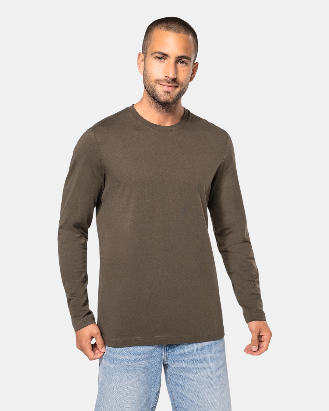 T-shirt manches longues personnalisable homme coton peigné 180g – 22 coloris – DiyShirt