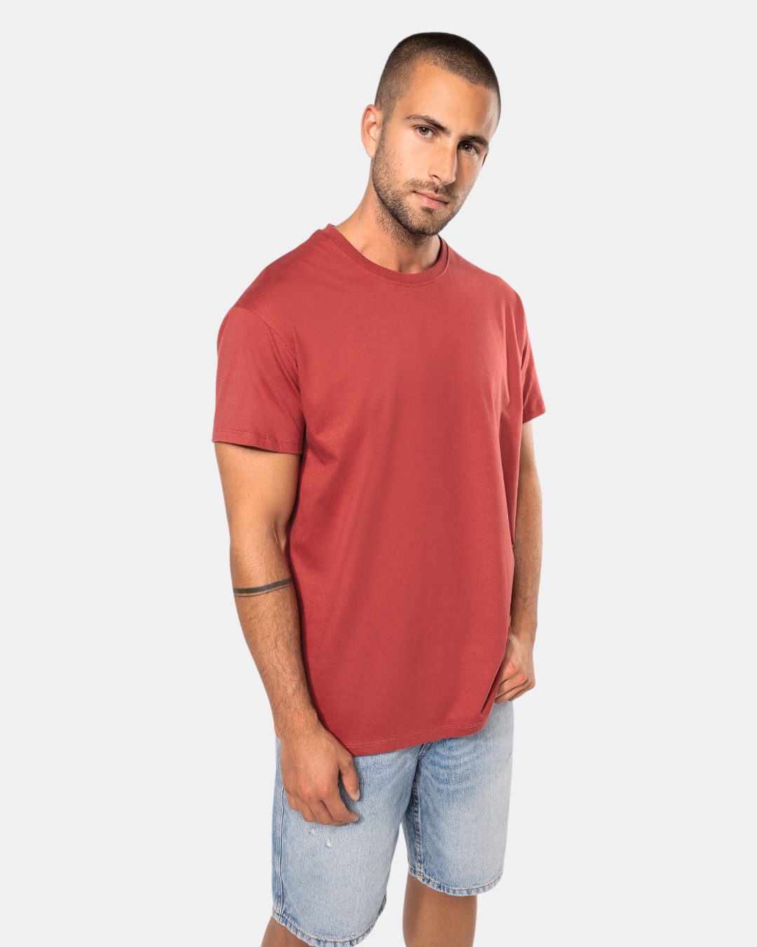 T-shirt bio personnalisable homme premium 185g – 23 coloris – DiyShirt