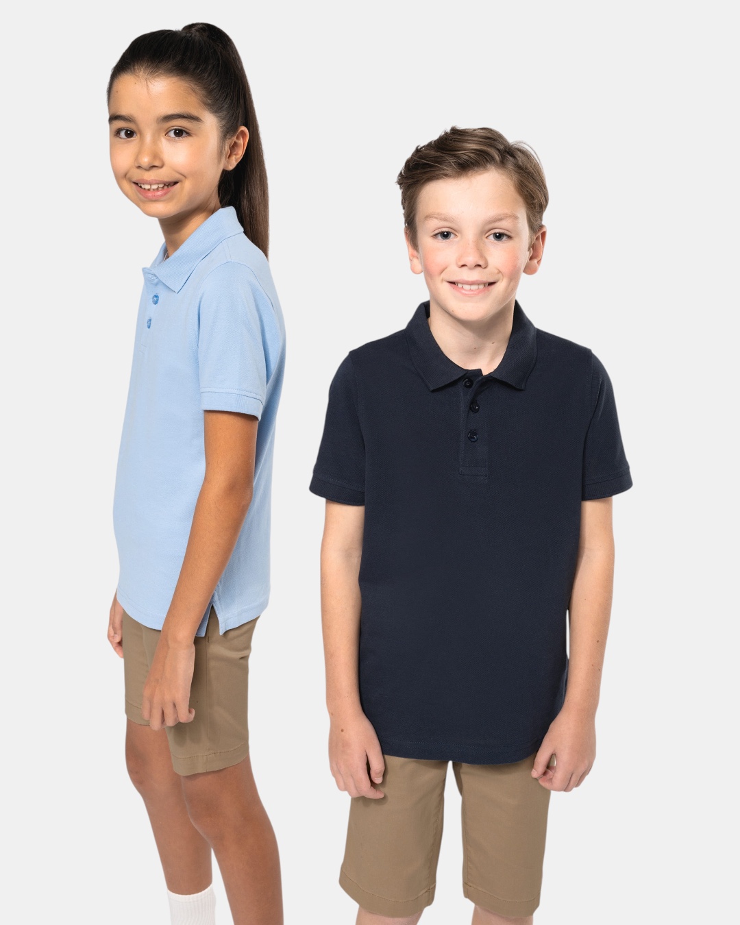 Polo enfant personnalisable 100% coton piqué 220g – 6 coloris – DiyShirt