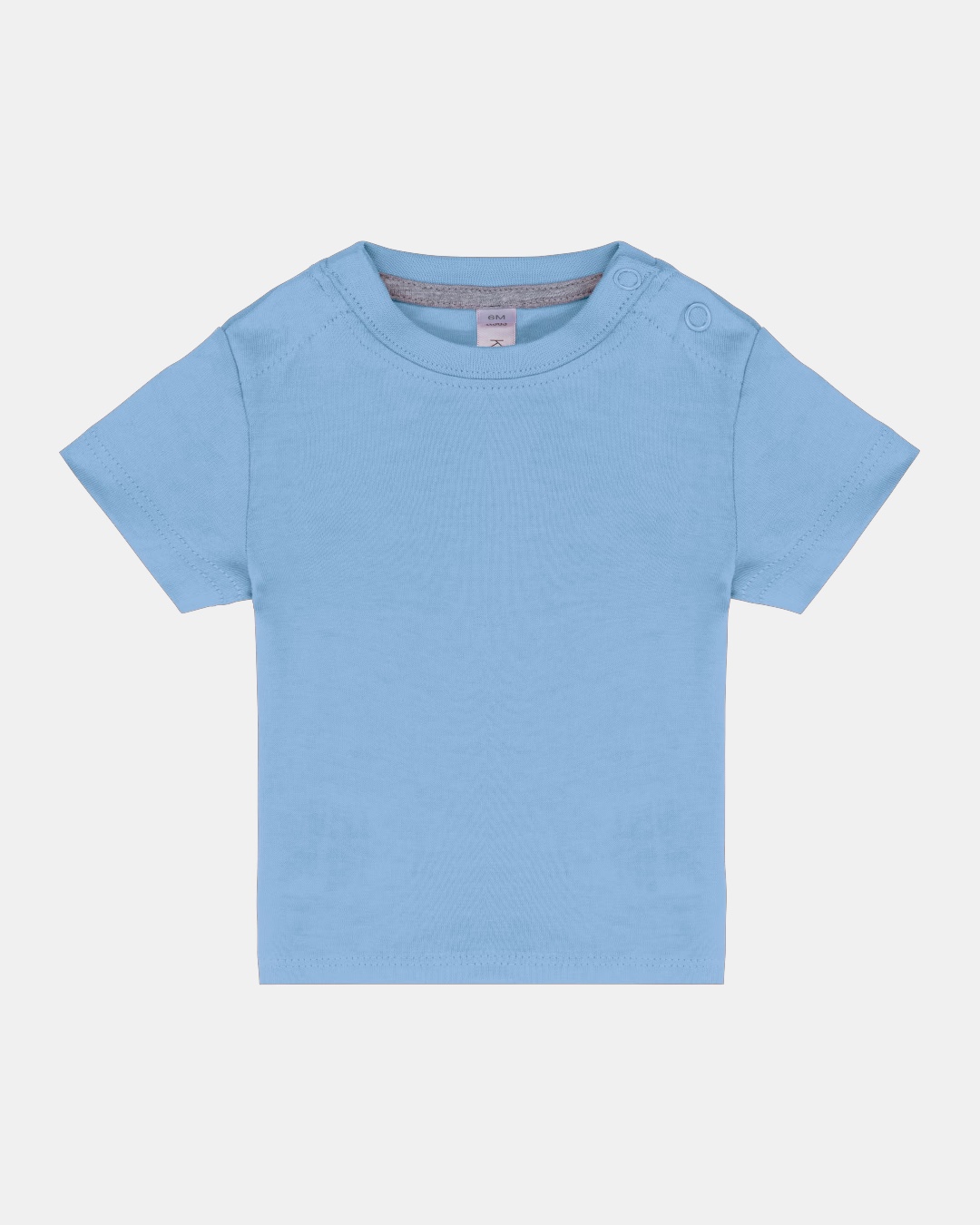 T-shirt bébé personnalisable 100% coton 180g manches courtes – 6 coloris – DiyShirt