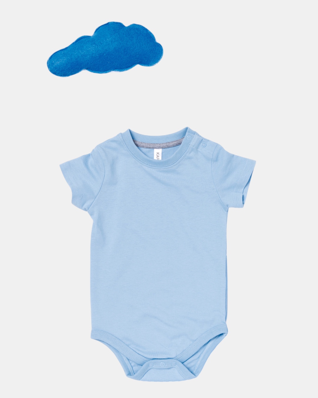 Body bébé personnalisable coton jersey 180g manches courtes – 8 coloris – DiyShirt
