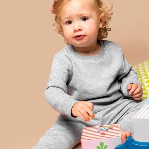 Sweat bébé bio personnalisable coton recyclé 280g – 6 coloris – DiyShirt