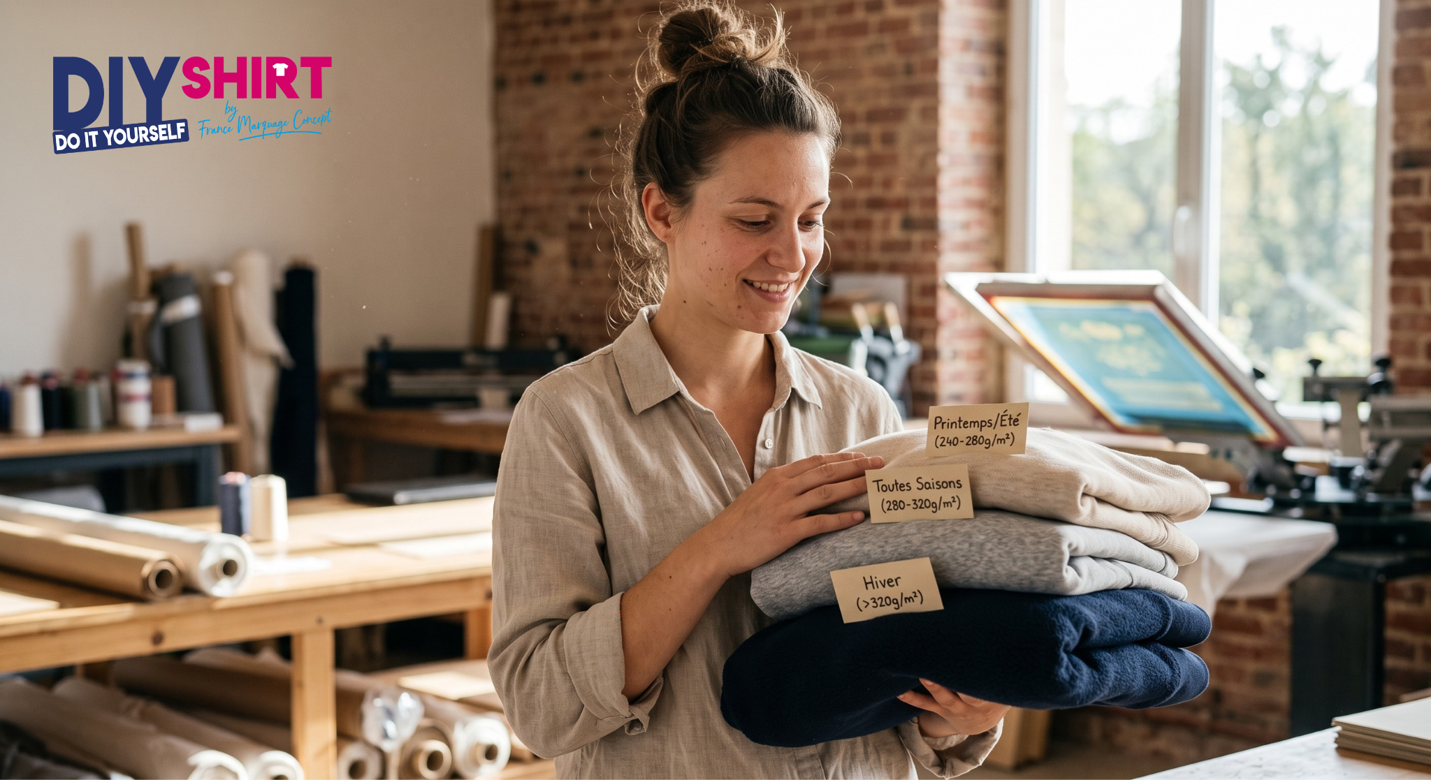 Guide grammage sweat selon la saison – printemps été automne hiver – DIYShirt