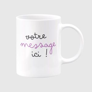 Mug Blanc Personnalisable – Céramique 11oz